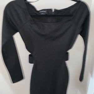 bebe cutout dress